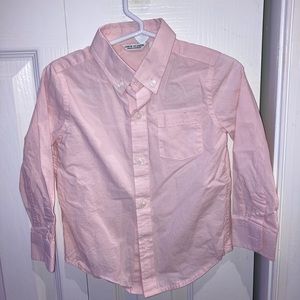 Janie and Jack Special Occasion Pink Dress Shirt